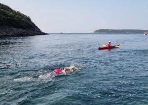 Long distance swim