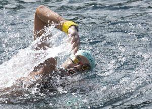 Front crawl technique