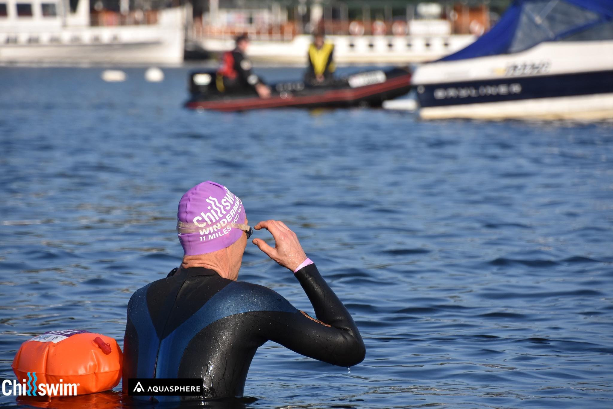 Aquasphere Chillswim Windermere 11 Miles End to End