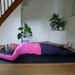 Floor angels for tightness in shoulders
