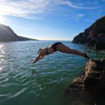 Wild swimming West Wales