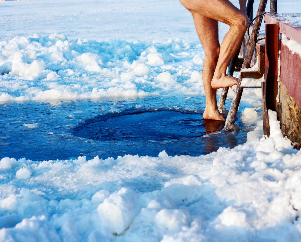 Cold water swimming