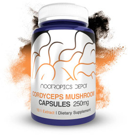 Cordyceps Mushroom 10:1 Dual Extract Capsules