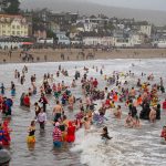 New Year's Day Dip Lyme Regis