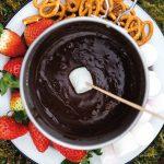 Chocolate fondue Fell Foodie