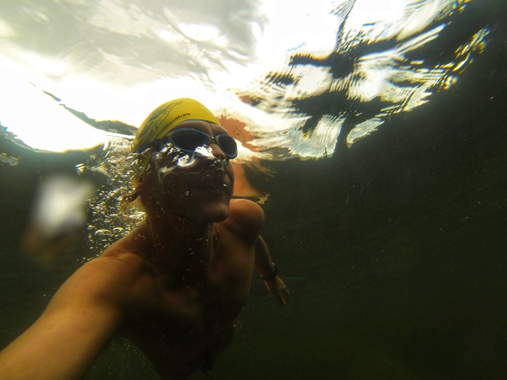 Cold water swimming