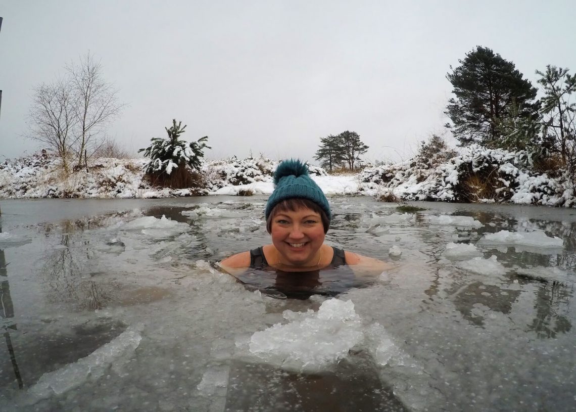 Cold water swimming