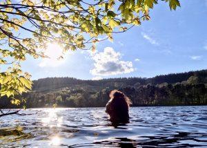 Spring swimming