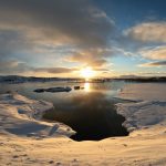 Swimming in Iceland