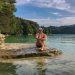 Monika Mittaz swim training