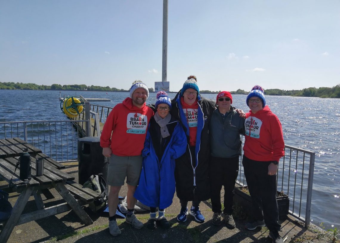 English Channel relay swim