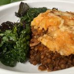 Mushroom and lentil ragu