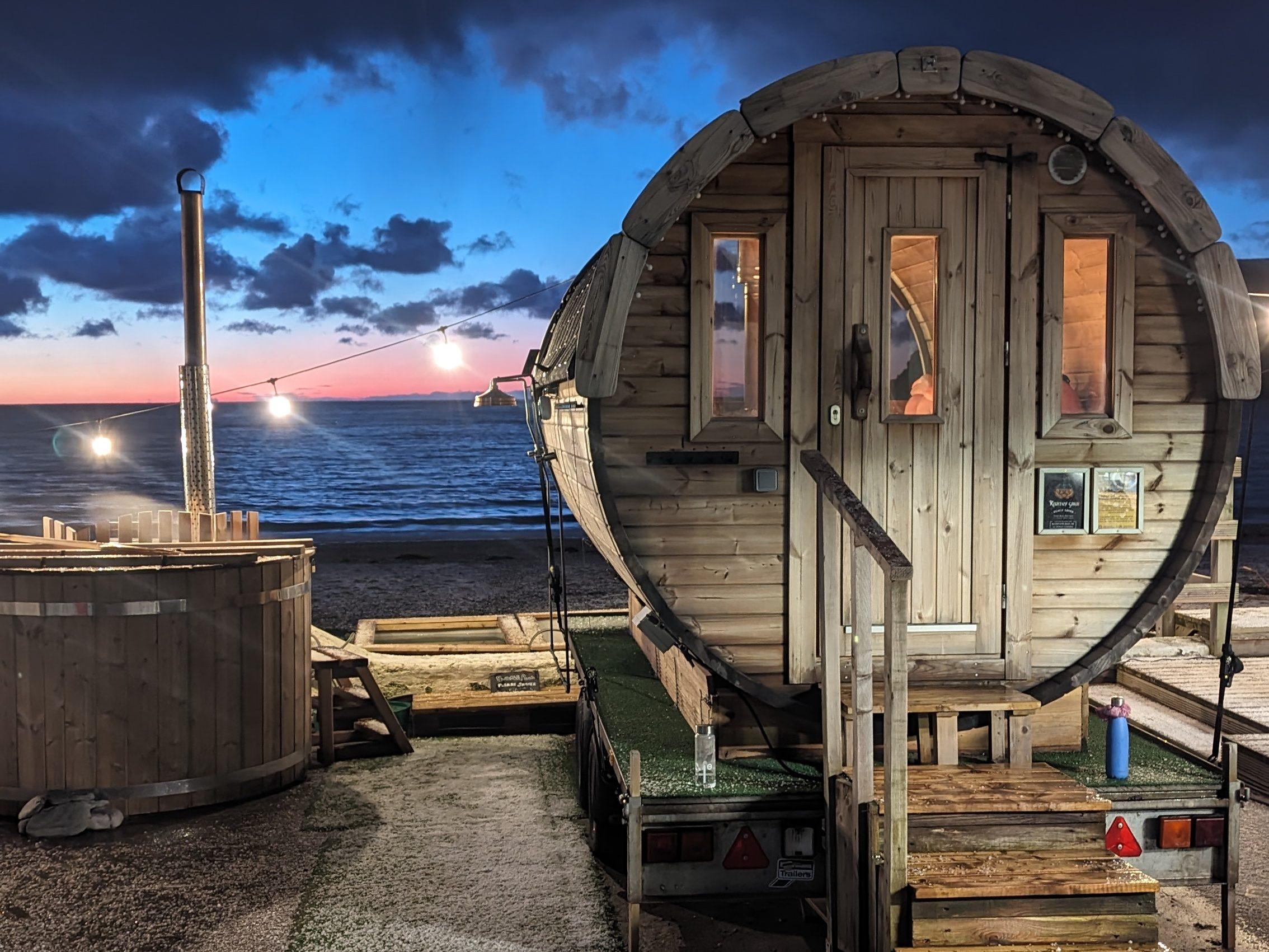 Outdoor saunas