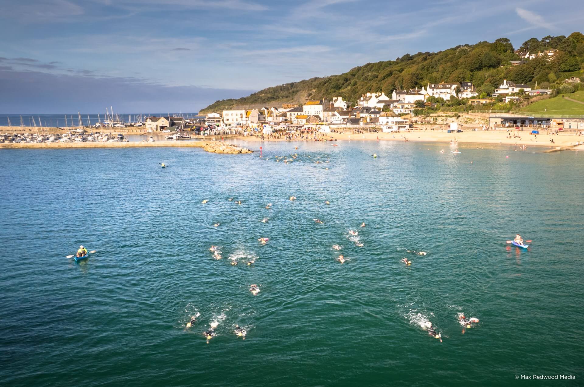 Lyme Splash Lyme Regis to Charmouth Sea Swim Challenge