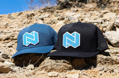 Nootropics Depot Reinforced Adjustable Snapback Hat | Branded Bills High-Performance | Waterproof | Black Or Blue