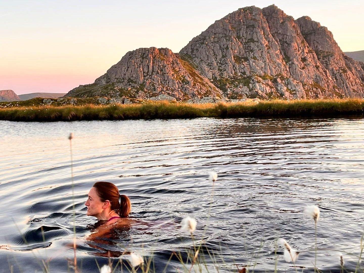 Wild swimming Snowdonia