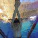 Hector Pardoe swim training