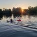 Swimming in the River Thames