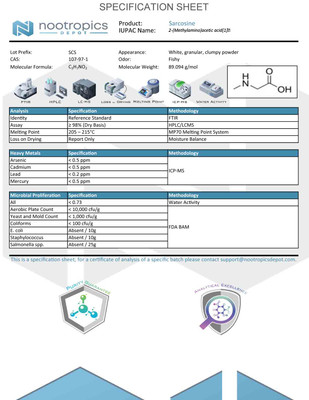 Sarcosine Tablets