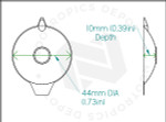 Extra Large Weigh Pan | For Use With NDS-201 Milligram Scale