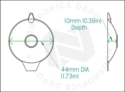 Extra Large Weigh Pan | For Use With NDS-201 Milligram Scale