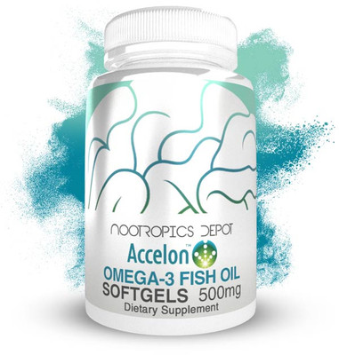 Accelon Omega-3 Fish Oil Softgel Capsules