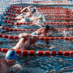 Winter swimming event