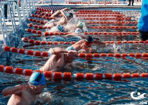 Winter swimming event
