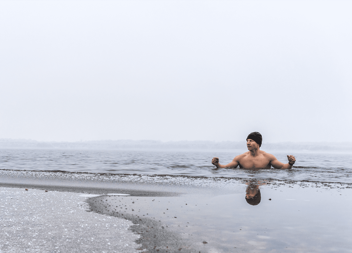 Swimming in cold water