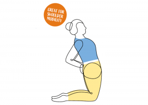 Camel pose