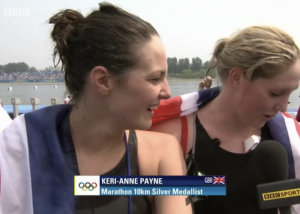 Olympic marathon swim