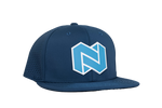 Nootropics Depot Reinforced Adjustable Snapback Hat | Branded Bills High-Performance | Waterproof | Black Or Blue