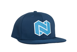 Nootropics Depot Reinforced Adjustable Snapback Hat | Branded Bills High-Performance | Waterproof | Black Or Blue