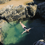 Swimming Rhossili