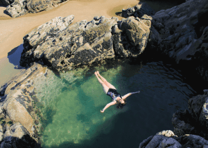 Swimming Rhossili