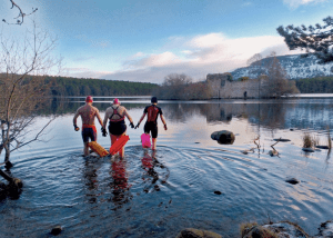 Swimming spot: Loch an Eilein