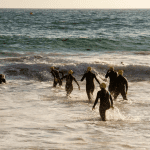 Sea swimming
