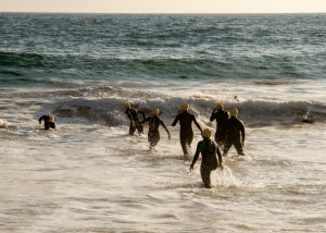 Sea swimming
