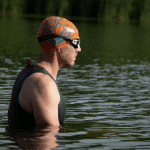 First swimming event