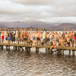 Swimming men
