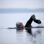 Winter swim training