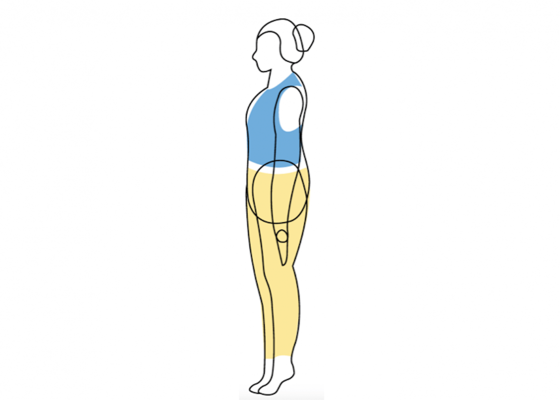 Standing heel lifts