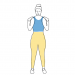 Shoulder exercise scapula setting