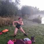 How to warm up after a cold swim