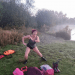 How to warm up after a cold swim