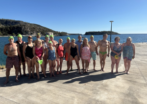 Spetses to Aegina swim
